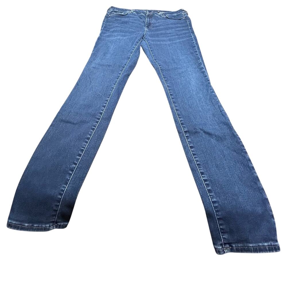 H&M denim shaping skinny jeans womens sz 16